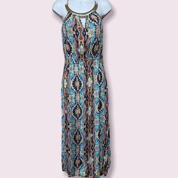I'm in Love with Derek Women's L Halter Dress - Picture 1 of 7